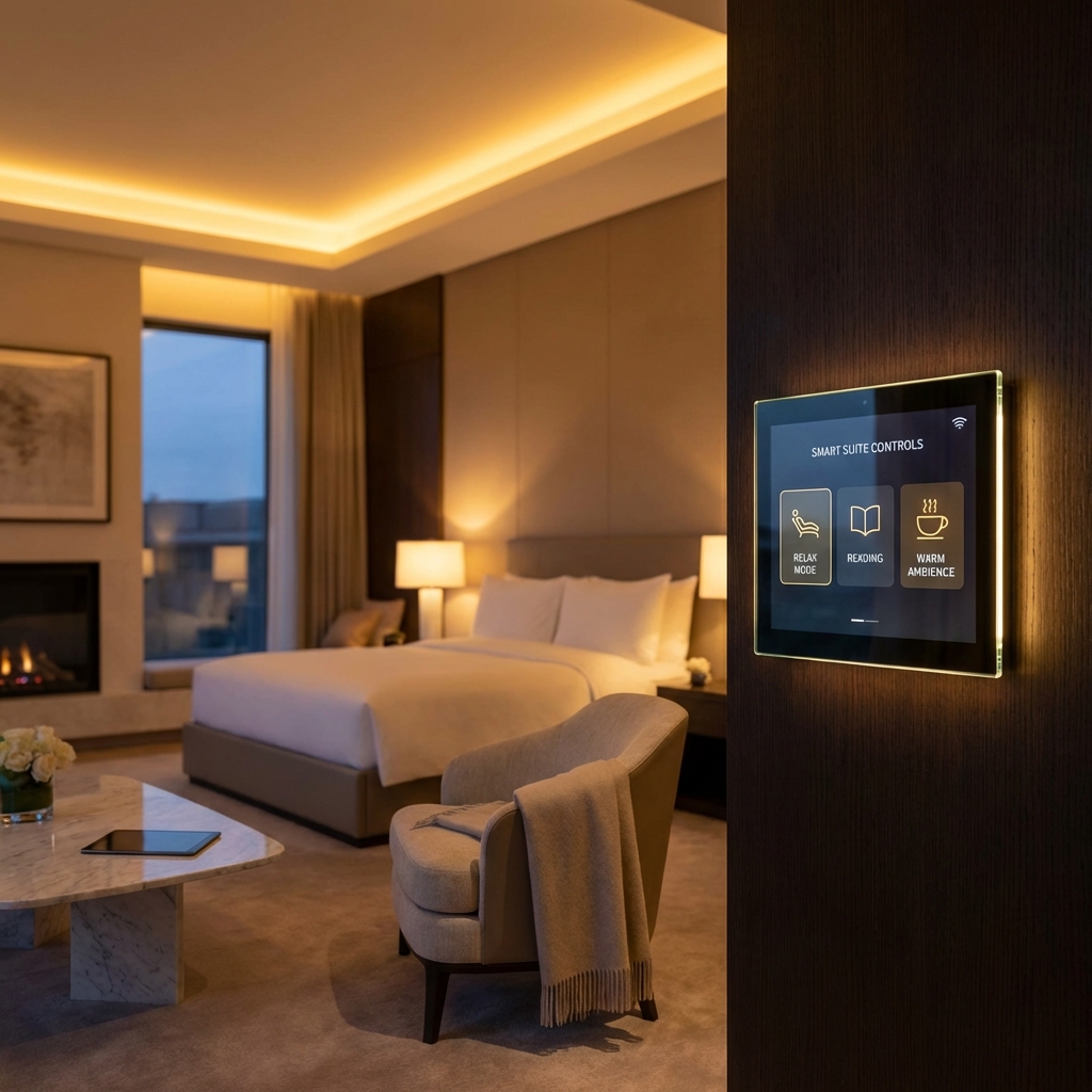Otel GRMS ve Aydınlatma Kontrol Çözümleri